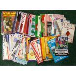 Box of various football programmes (approx. 170).