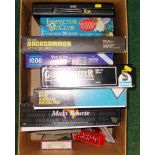 Box of various board games etc.