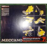 Meccano set 7, boxed.