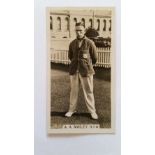 WILLS, Cricket Season 1928-29, Mailey (NSW), VG