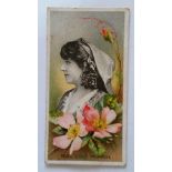 TADDY, Actresses with Flowers, No. 14, G