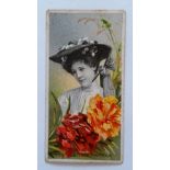 TADDY, Actresses with Flowers, No. 25, G