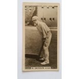 WILLS, Cricket Season 1928-29, Jackson (NSW), VG