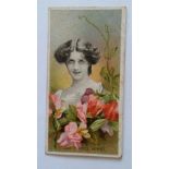 TADDY, Actresses with Flowers, No. 19, slight a.c.m., G