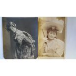 THEATRE, D'Oyly Carte, large printed photos, 9.5 x 11.5 (2), 7.5 x 12.5 (1), in costume, inc.