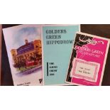 THEATRE PROGRAMMES, London selection, 1920s-1960s, Golders Green Hippodrome (100) & Streatham Hill