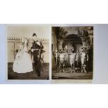 THEATRE, D'Oyly Carte, b/w photos (8.25 x 10), scenes, HMS Pinafore, showing, Jeffrey Skitch & Ann