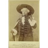 THEATRE, D'Oyly Carte, cabinet photos, W.H. Denny as Don Alhambra, Courtice Pounds as Marco, Rutland