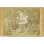 THEATRE, D'Oyly Carte, cabinet photo, The Mikado, scene from Act II, by Edward Smith of Cheapside