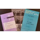 THEATRE PROGRAMMES, Nottingham Playhouse, 1950s-1960s, inc. plays, musicals, ballet; Brian