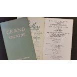 THEATRE PROGRAMMES, Wolverhampton Grand Theatre, 1950s, inc. Nigel Hawthorne, Peggy Mount, Leonard