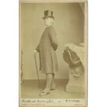 THEATRE, D'Oyly Carte, cabinet photos, Courtice Pounds as Marco in The Gondoliers (by Barraud of