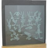 Bugs Bunny Etched Panel