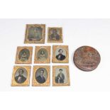 Lot of 8 Daguerreotypes