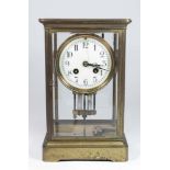 Crystal & Bronze French Regulator Clock