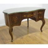 Attributed to R.J. Horner, Kidney-Shaped Desk