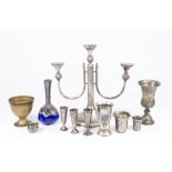 Lot of Judaica Silver Pieces