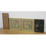 Lot of 4 Asian Artworks