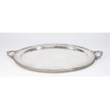 Poole & Co. Sterling Silver Oval Tray