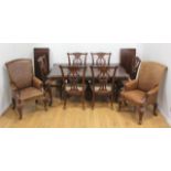 Chippendale Style Mahogany Dining Room Set