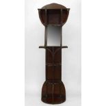 :English Art Nouveau Mahogany Dressing Stand