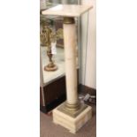 Onyx & Bronze Pedestal