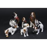 6 Royal Doulton Dog Figurines