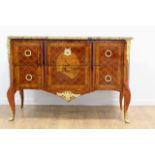 :Louis XV Style Bronze Mounted Commode