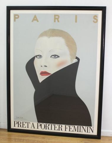 :Gerard Razzia, Pret a Porter Feminim Paris Poster