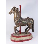 Wood & Composition Carousel Horse