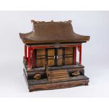 Asian Pagoda-Shaped Jewelry Box