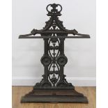 Victorian Cast Iron Umbrella Stand