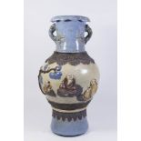 Chinese Canton Stoneware Vase