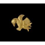 Western Asiatic Scythian Gold Bird Applique