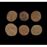 Pre Columbian Mayan Stamp Group