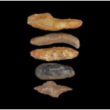 Stone Age Arrowhead and Implement Group