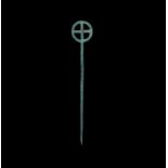 Byzantine Pin with Cross