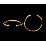 Iron Age Celtic Gold Bracelet