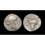 Ancient Greek Coins - Naxos - Dionysos Litra