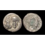 Ancient Greek Coins - Istros - Dolphin and Eagle Drachm