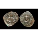 Ancient Byzantine Coins - Alexius I - Portrait Tetarteron