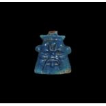 Egyptian Bes Head Amulet