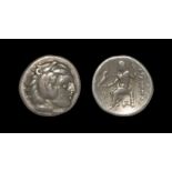 Ancient Greek Coins - Macedonia - Philip III - Zeus Drachm