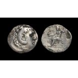 Ancient Greek Coins - Macedonia - Alexander III (the Great) - Zeus Tetradrachm