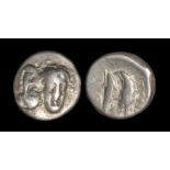 Ancient Greek Coins - Istrus - Dolphin and Eagle Drachm