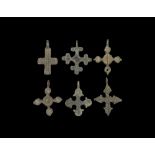 Byzantine Cross Pendant Group