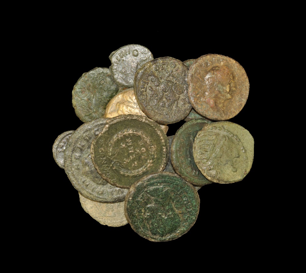 Ancient Roman Imperial Coins - Roman and Greek Bronzes Group [13]