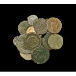 Ancient Roman Imperial Coins - Roman and Greek Bronzes Group [13]