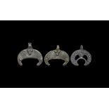 Viking Lunate Pendant Group