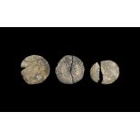 Ireland - Henry VII and Mary and Philip - Three Crowns Groats and Groat Group [3]